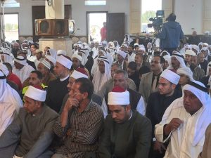 وزير الأوقاف يحيي ذكرى شهداء مسجد الروضة ويؤدي صلاة الجمعة مع أهالي شمال سيناء - 3 - سيناء الإخبارية