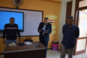 وكيل تعليم جنوب سيناء يتفقد مدرسة رفاعة الطهطاوي ويشدد على الانضباط والجودة في العملية التعليمية - 3 - سيناء الإخبارية