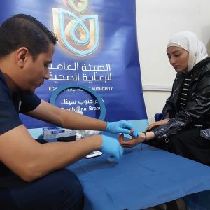 جنوب سيناء تحتفي باليوم العالمي للسكري بحملة فحص مجانية في مركز شباب الساحل - 3 - سيناء الإخبارية