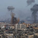 قطاع غزة يتعرض لغارات إسرائيلية متتالية من الطيران الحربي الإسرائيلي - 1 - سيناء الإخبارية