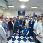محافظ شمال سيناء يزور المرضى في مستشفى العريش ويكرم الطواقم الطبية - 1 - سيناء الإخبارية
