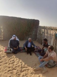 محافظ شمال سيناء يلبي دعوة مواطن لتناول القهوة في منزله بمركز رفح - 3 - سيناء الإخبارية