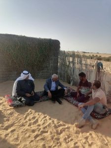 محافظ شمال سيناء يلبي دعوة مواطن لتناول القهوة في منزله بمركز رفح - 7 - سيناء الإخبارية