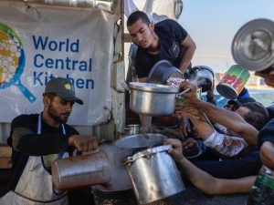 منظمة المطبخ المركزي العالمي تعلن تعليق عملياتها في غزة بعد ضربة إسرائيلية - 1 - سيناء الإخبارية