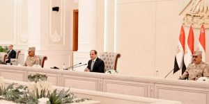 ننشر تصريحات الرئيس السيسي بعدد من قادة القوات المسلحة بالعاصمة الإدارية الجديدة - 3 - سيناء الإخبارية