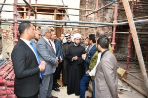وزير الأوقاف يتفقد أعمال ترميم مسجد عبد الرحمن كتخدا الأثري ويؤكد سرعة الإنجاز - 3 - سيناء الإخبارية