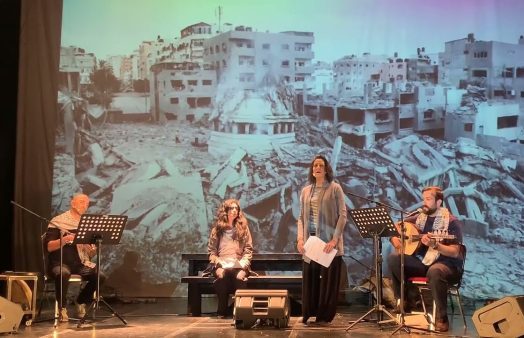 يا طالعين الجبل.. ملحمة تروي حكاية الصمود الفلسطيني في أيام قرطاج المسرحية - 1 - سيناء الإخبارية