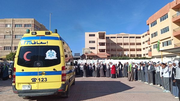 شمال سيناء.. تجربة إخلاء مدرسي لتعزيز جاهزية الطلاب لمواجهة الكوارث - 1 - سيناء الإخبارية
