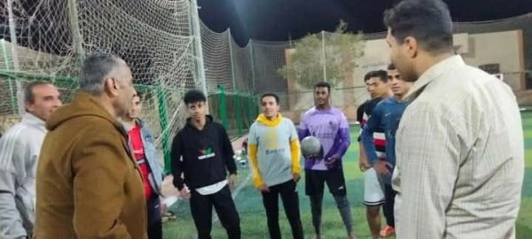 وكيل وزارة الشباب والرياضة بشمال سيناء في جولة تفقدية لمركز شباب المساعيد - 5 - سيناء الإخبارية