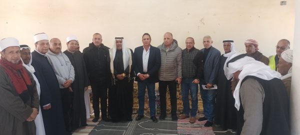 نائب محافظ شمال سيناء يزور تجمع بئر لحفن لتلبية مطالب الأهالي - 1 - سيناء الإخبارية