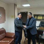 وكيل وزارة الشباب والرياضة بشمال سيناء يستقبل مدرب منتخب فلسطين - 17 - سيناء الإخبارية