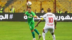 التعادل الإيجابي بهدف لكل فريق بنهاية مباراة المصري البورسعيدي وسيراميكا كليوباترا - 1 - سيناء الإخبارية