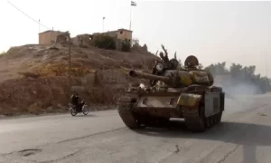 الجيش السوري يتصدى لهجوم شنه مسلحون على محور بلدة طابية شرق مدينة دير الزور - 3 - سيناء الإخبارية