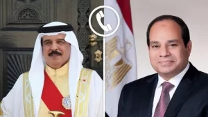 الرئيس السيسي وملك البحرين يؤكدان على ضرورة الوقف الفوري لإطلاق النار بغزة - 1 - سيناء الإخبارية