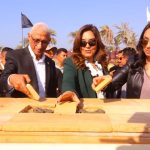 بحضور محافظ شمال سيناء..مايا مرسي و منال عوض يضعان حجر أساس إنشاء سوق مركزي بالعريش - 11 - سيناء الإخبارية