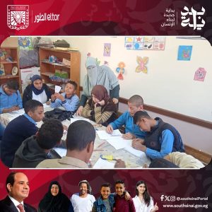 بمشاركة طلاب المدرسة..ورشة فنية في الرسم بمدرسة الشهيد أحمد المنسي - 1 - سيناء الإخبارية