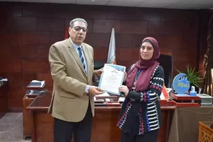 تعليم جنوب سيناء يكرم طالبات مدرسة الزهور الثانوية للبنات الفائزات في مسابقات الإعلام المختلفة - 3 - سيناء الإخبارية