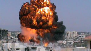 دوي انفجار قوي في صنعاء إثر غارة جوية عنيفة على المدينة - 1 - سيناء الإخبارية