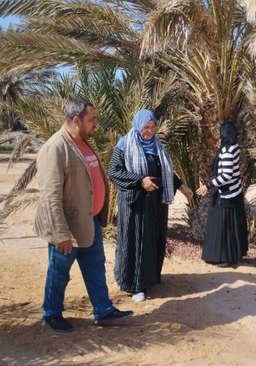 قافلة زراعية شاملة تجوب قرية الجبيل بجنوب سيناء لتحسين إنتاجية النخيل والزيتون - 3 - سيناء الإخبارية