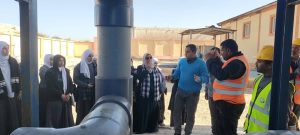 زيارة لطلاب المدرسة الثانوية للتمريض لمحطة تحلية مياه السكادرة بالشيخ زويد - 7 - سيناء الإخبارية