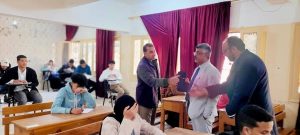 صحة شمال سيناء يتفقد أعمال امتحانات مدرسة التمريض الثانوية الفنية للفرقة الرابعة - 9 - سيناء الإخبارية