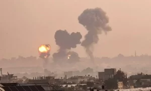 طائرات حربية إسرائيلية تقصف مطار دير الزور العسكري شرق سوريا - 1 - سيناء الإخبارية