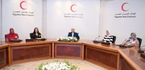 قرينة رئيس الجمهورية تتوجه بالشكر والاعتزاز للمتطوعين فى الهلال الأحمر المصرى - 5 - سيناء الإخبارية