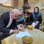 مجاور يلتقي عدد من مواطني شمال سيناء عقب انتهاء المنتدى الوطني لبناء الوعي - 1 - سيناء الإخبارية