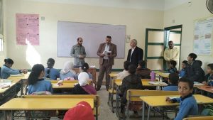 محمد عبد العظيم يتابع مجمع المساعيد واستقبال لجان الهيئة القومية لضمان جودة التعليم والاعتماد - 1 - سيناء الإخبارية