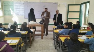 محمد عبد العظيم يتابع مجمع المساعيد واستقبال لجان الهيئة القومية لضمان جودة التعليم والاعتماد - 3 - سيناء الإخبارية