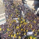 مسيرات حاشدة بالشوارع تطالب بإغلاق مكاتب الجزيرة نتيجة بث الفتنة والتحريض على الاقتتال الداخلى - 1 - سيناء الإخبارية