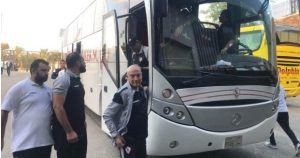 منذ قليل..حافلة نادي الزمالك تصل إلى ستاد القاهرة الدولي استعداداً لخوض مباراة سيراميكا - 3 - سيناء الإخبارية