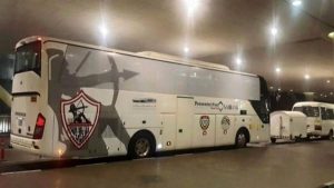 منذ قليل..حافلة نادي الزمالك تصل إلى ستاد القاهرة الدولي استعداداً لخوض مباراة سيراميكا - 1 - سيناء الإخبارية