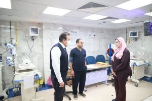وزير الصحة يتفقد مستشفى شبرامنت المركزي ويوجه بسرعة نقل مريض للرعاية المركزة - 7 - سيناء الإخبارية