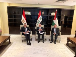 وزير الصحة يعقد اجتماعًا مع وزراء الصحة بدولتي العراق والأردن لمناقشة سبل التعاون المشترك في القطاع الصحي - 1 - سيناء الإخبارية