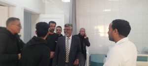 وكيل صحة شمال سيناء يتفقد جداول ونوبتجيات الفريق الطبي المتواجد بمستشفى الشيخ زويد المركزي - 5 - سيناء الإخبارية