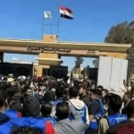 آلاف المصريين يتوافدون إلى رفح رفضًا لتهجير الفلسطينيين ودعمًا للقضية الفلسطينية - 15 - سيناء الإخبارية