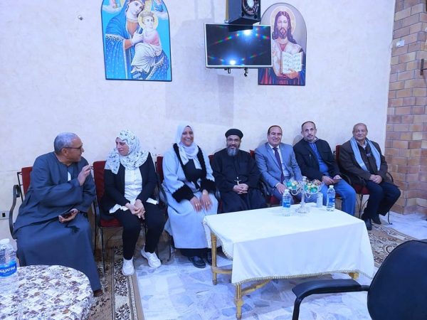 وفد زراعة جنوب سيناء يشارك الأقباط احتفالات عيد الميلاد المجيد في كنيسة موسى النبي - 3 - سيناء الإخبارية