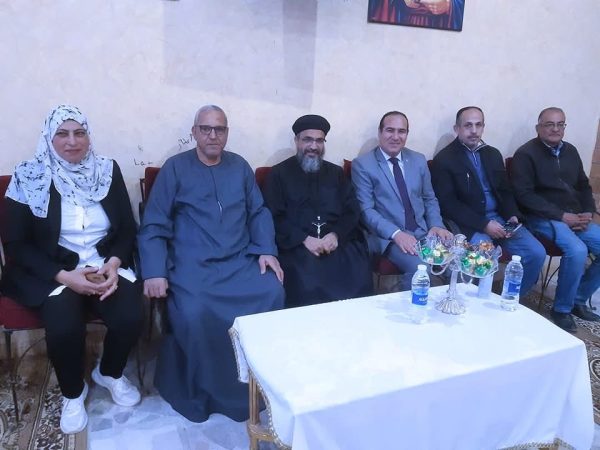 وفد زراعة جنوب سيناء يشارك الأقباط احتفالات عيد الميلاد المجيد في كنيسة موسى النبي - 1 - سيناء الإخبارية