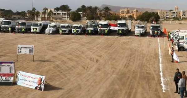 محافظ جنوب سيناء يتابع تدريب عملي على مواجهة سيل افتراضي بمدينة أبورديس - 7 - سيناء الإخبارية