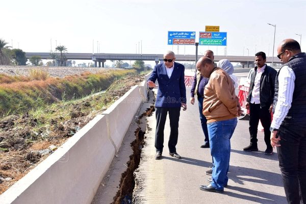 إنهيار جزئي بمحور اللواء سمير فرج بالأقصر.. صور - 1 - سيناء الإخبارية