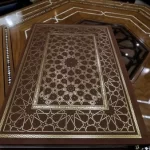جناح الأزهر يقدم لأول مرة مصحفًا شريفًا فريدًا بزخارف فنية مستوحاة من التراث الإسلامي - 3 - سيناء الإخبارية