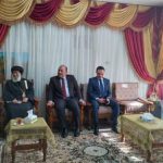 محافظ شمال سيناء ومدير الأوقاف يقدمان التهنئة للأقباط بعيد الميلاد المجيد - 1 - سيناء الإخبارية