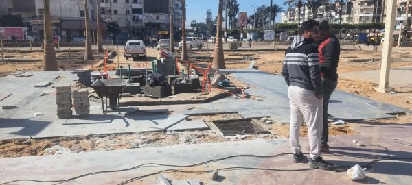 أعمال تطوير ساحة مسجد سيدي إبراهيم الدسوقي بكفر الشيخ.. صور - 7 - سيناء الإخبارية
