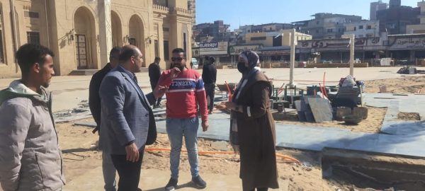 أعمال تطوير ساحة مسجد سيدي إبراهيم الدسوقي بكفر الشيخ.. صور - 9 - سيناء الإخبارية