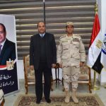 رئيس جامعة العريش يكرم القيادة السابقة للتربية العسكرية ويستقبل القيادة الجديدة - 1 - سيناء الإخبارية