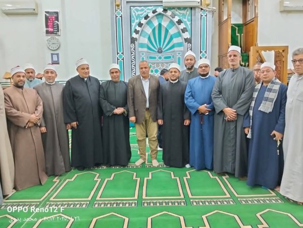 أوقاف جنوب سيناء تحتفل بليلة الإسراء والمعراج بمسجد المنشية في الطور - 1 - سيناء الإخبارية