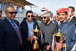 أشرف صبحي ومحافظ جنوب سيناء يشهدان ختام المهرجان العربي للهجن والتراث - 3 - سيناء الإخبارية