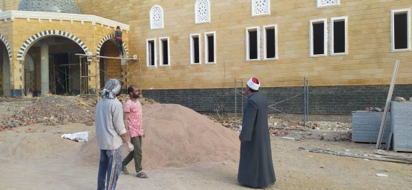 مدير أوقاف جنوب سيناء يتفقد أعمال تجديد مسجد شهداء الروضة في طور سيناء - 11 - سيناء الإخبارية