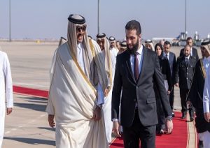 الديوان القطري يكشف تفاصيل لقاء الشيخ تميم بن حمد مع أحمد الشرع بدمشق - 3 - سيناء الإخبارية